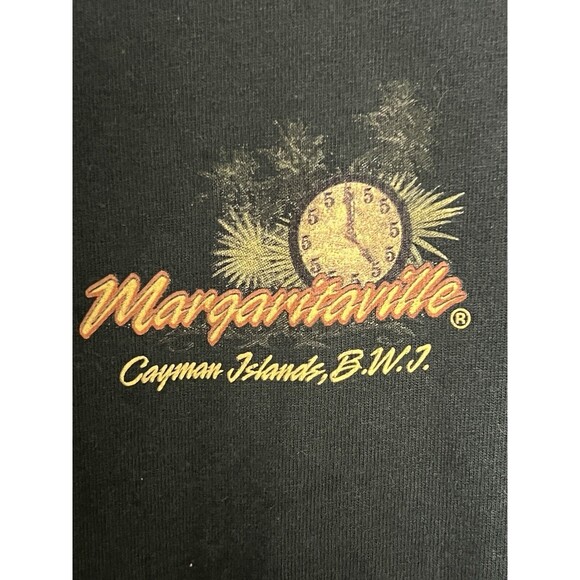 Vintage Margaritaville Cayman Islands BVI T-Shirt Adult Large Beach Parrot Drink - Picture 3 of 5